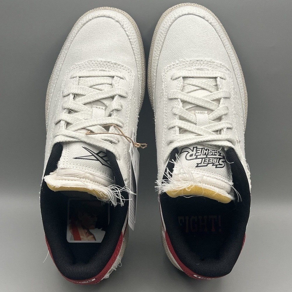 Reebok Club C 85 x Street Fighter RYU Retro Shoes - Men's Size 6.5 NEW - Picture 6 of 9